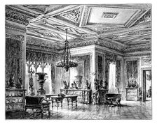 The Green Drawing Room, Windsor Castle, c1888
