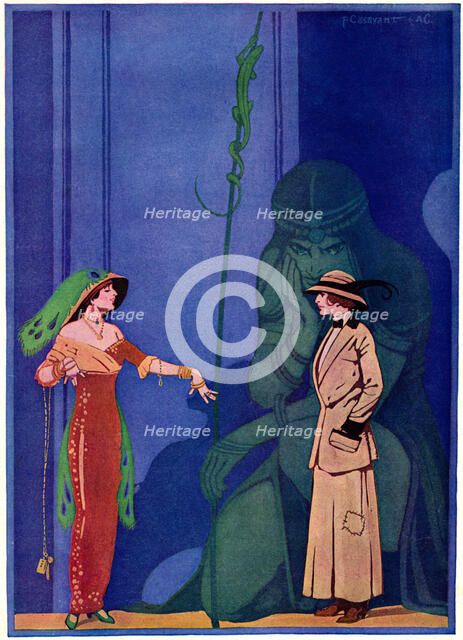 'The Green Eyed Monster', 1913. Artist: Casavant