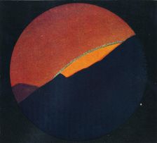 The Green Flash at Sunset, Rarest Prismatic Colour Refracted by the Atmosphere c1935
