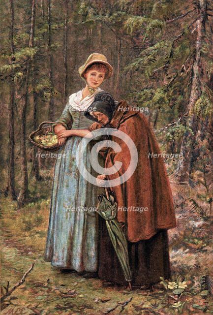 'The Green Leaf and the Sere', 1887. Artist: Mary Ellen Edwards