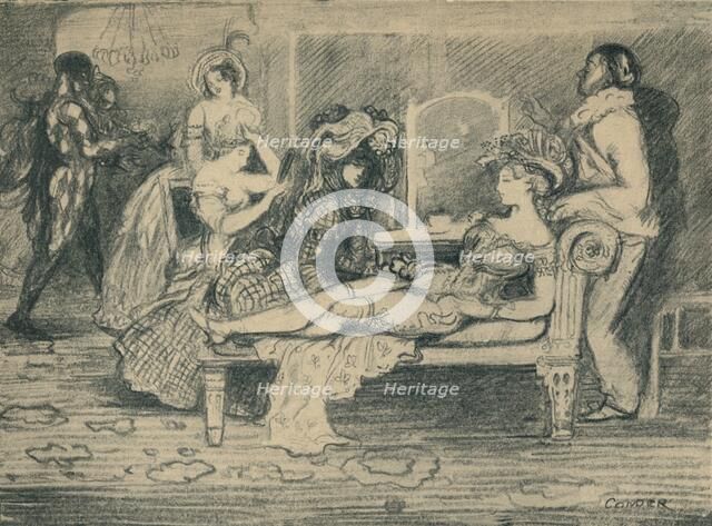 'The Green Room', c1904, (1935).  Creator: Charles Conder.