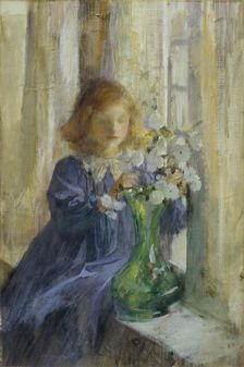 The green vase 1882-1923. Artist: James Jebusa Shannon