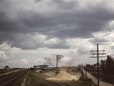 The Greensboro Lumber Co., Greensboro, Ga., 1941. Creator: Jack Delano