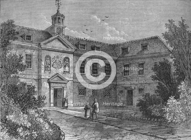 The Grey Coat School, Westminster, London, c1850 (1878). Artist: Unknown.