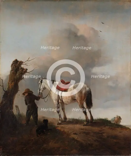 The Grey Horse, c.1646. Creator: Philip Wouverman.