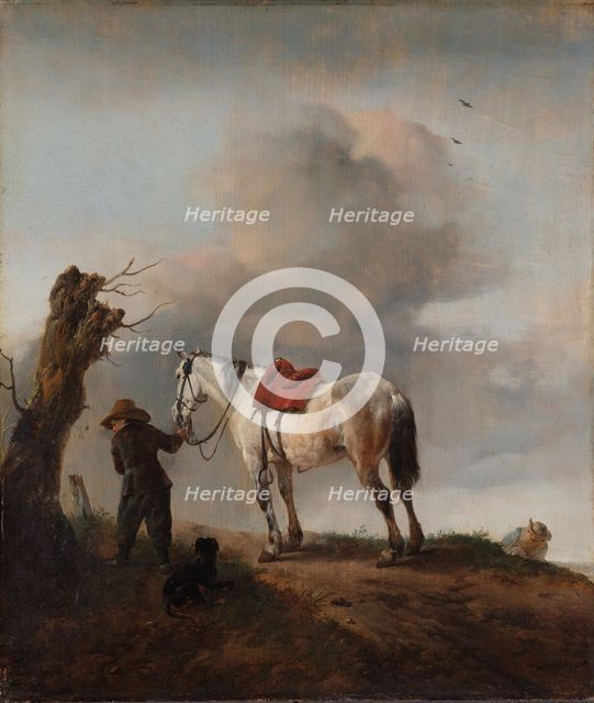 The Grey Horse, c.1646. Creator: Philip Wouverman.