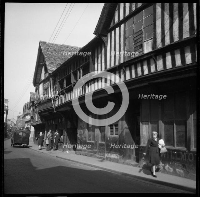 The Greyfriars, Friar Street, Worcester, Worcestershire, 1946. Creator: Marjory L Wight.
