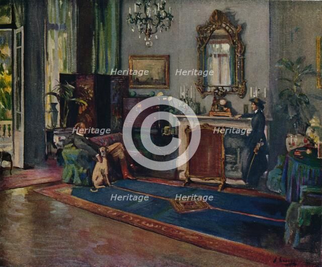 The Greyhound, 1910, (1914). Artist: Sir John Lavery