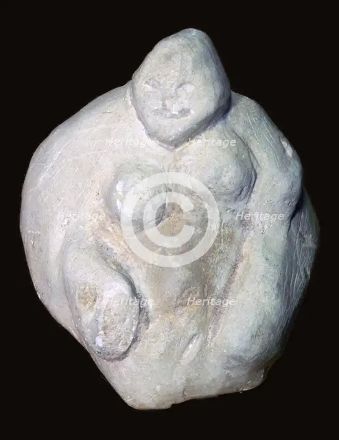The Grimes Graves Goddess, Neolithic, Norfolk. Artist: Unknown