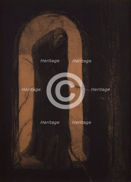 The Grief, c1893. Creator: Redon, Odilon (1840-1916).
