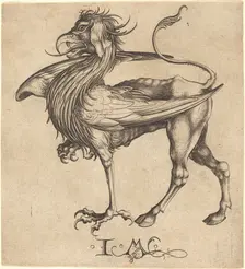 The Griffin. Creator: Israhel van Meckenem