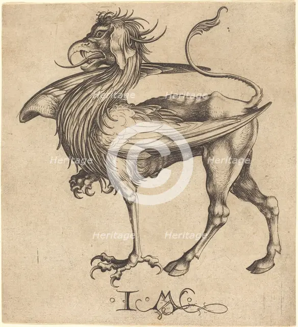 The Griffin. Creator: Israhel van Meckenem.