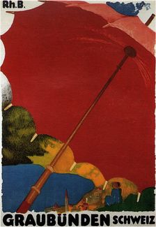 The Grisons, Switzerland, 1918. Artist: Giacometti, Augusto (1877-1947)