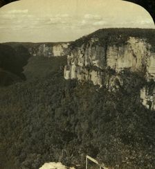 The Grose Valley, Blue Mountains, N.S.W., Australia 1909. Creator: George Rose