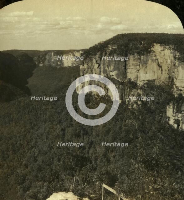 'The Grose Valley, Blue Mountains, N.S.W., Australia', 1909. Creator: George Rose.