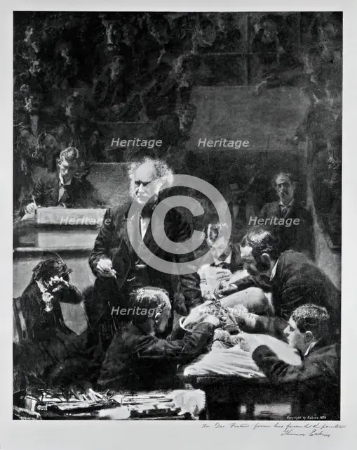 The Gross Clinic, 1876. Creator: Thomas Eakins.