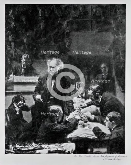 The Gross Clinic, 1876. Creator: Thomas Eakins.