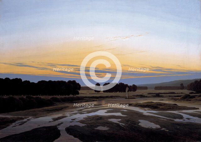 The Grosse Gehege near Dresden, 1832. Artist: Friedrich, Caspar David (1774-1840)