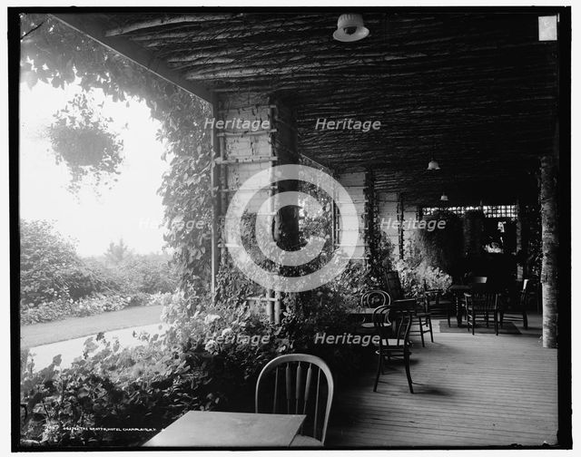 The Grotto, Hotel Champlain, N.Y., between 1900 and 1910. Creator: Unknown.