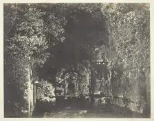 The Grotto of Egeria, Rome, c. 1858. Creator: Robert MacPherson