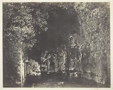 The Grotto of Egeria, Rome, c. 1858. Creator: Robert MacPherson