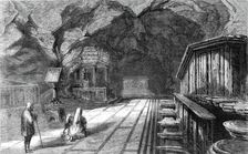 The Grotto of Santa Rosalia, Palermo - from a drawing by the Rev. S.C. Malan, 1860. Creator: Unknown
