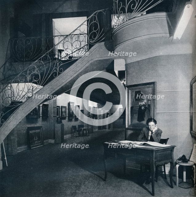 'The ground floor gallery of the American-British Art Center', c1941. Artist: Unknown.