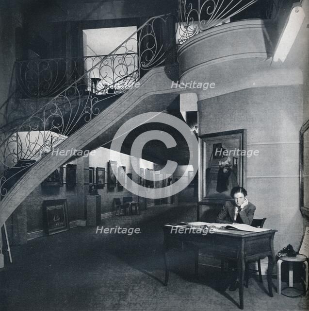 'The ground floor gallery of the American-British Art Center', c1941. Artist: Unknown.