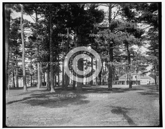 The Grove, Poland Spring Hotel, South Poland, Maine, c1900. Creator: Unknown.
