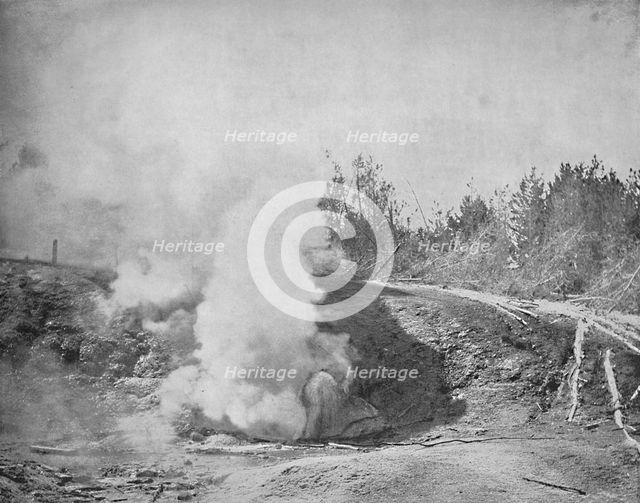 'The Growler, Norris Geyser Basin, Yellowstone Park', c1897. Creator: Unknown.