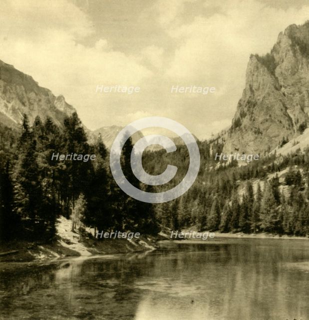 The Grüner See, Styria, Austria, c1935. Creator: Unknown.