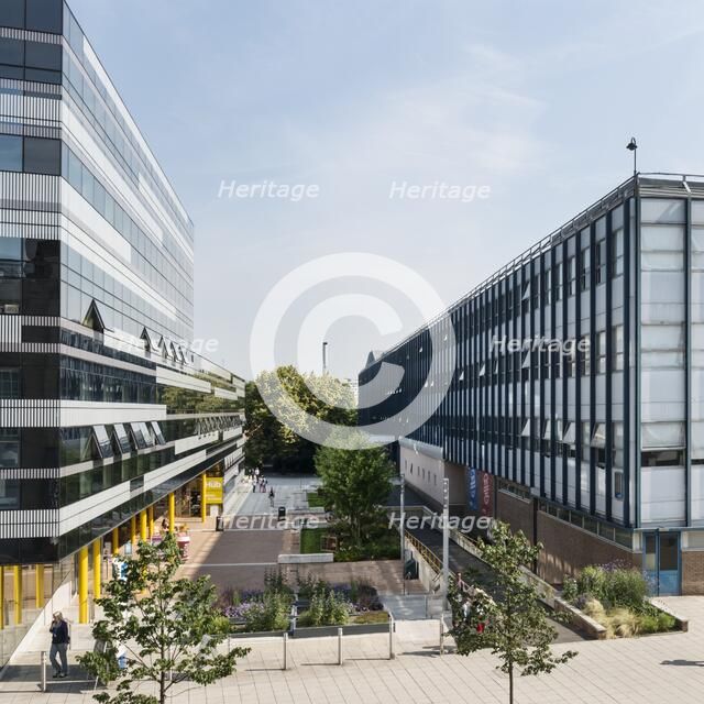 The Hub Student Centre, Coventry University, Jordan Well, Coventry, West Midlands, 2014 Artist: Steven Baker.