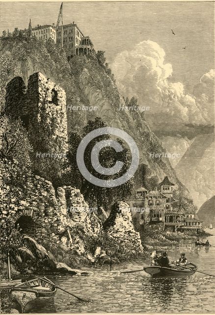 'The Hudson at "Cozzens's"', 1874. Creator: Harry Fenn.