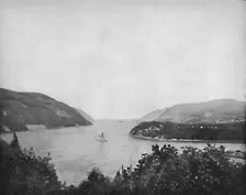 The Hudson River at West Point c1897. Creator: Unknown