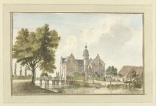 The Huis Den Ham, on the Niers in Germany, 1746. Creator: Jan de Beyer