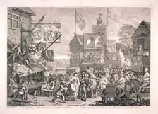 The humours and diversions of Southwark Fair London, 1733. Artist: Anon