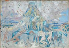 The Human Mountain. Towards the Light, 1927-1928. Creator: Munch, Edvard (1863-1944)