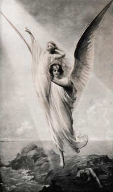 The Human Soul 1894, (1911). Artist: Luis Ricardo Falero