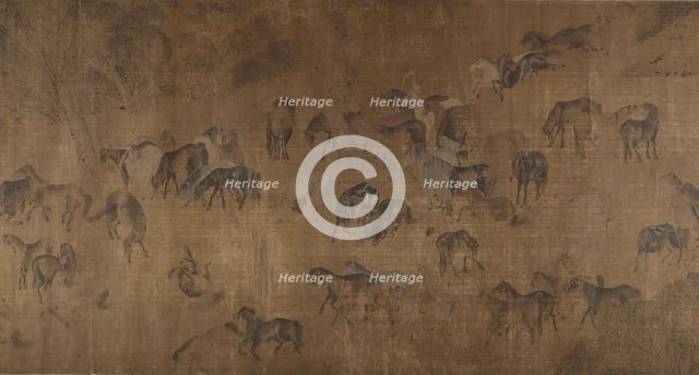 The Hundred Horses. Creator: Unknown.