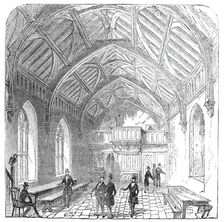 The Hundred Mennes Hall, St. Cross, 1845. Creator: Unknown
