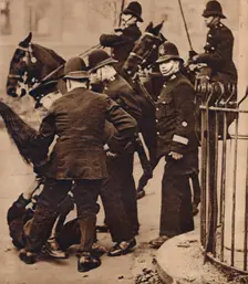 The Hunger Marchers 1932, (1938). Creator: Unknown