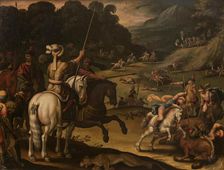 The Hunt, 17th century. Creator: Tempesta; Antonio (1555-1630)