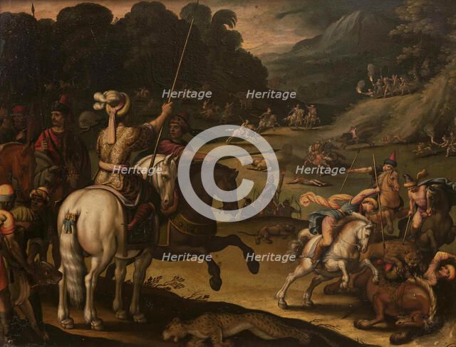 The Hunt, 17th century. Creator: Tempesta; Antonio (1555-1630).