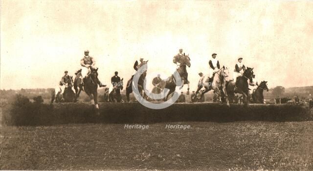 The Hunt Cup, Punchestown, 1911.  Creator: Unknown.