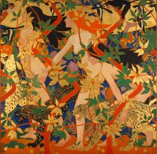 The Hunt (Diana and Her Nymphs), c1926. Creator: Burns, Robert (1869-1941)
