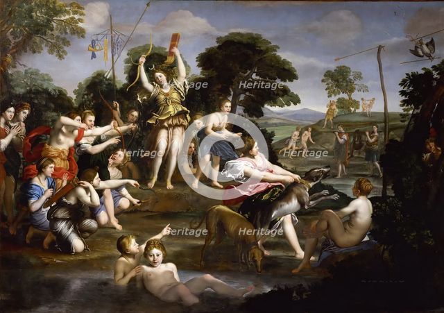 The Hunt of Diana, 1616-1617. Creator: Domenichino (1581-1641).