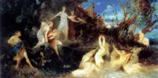 The Hunt of Diana (study), 1879. Artist: Hans Makart
