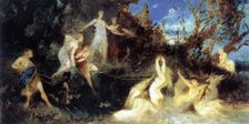 The Hunt of Diana (study), 1879. Artist: Hans Makart