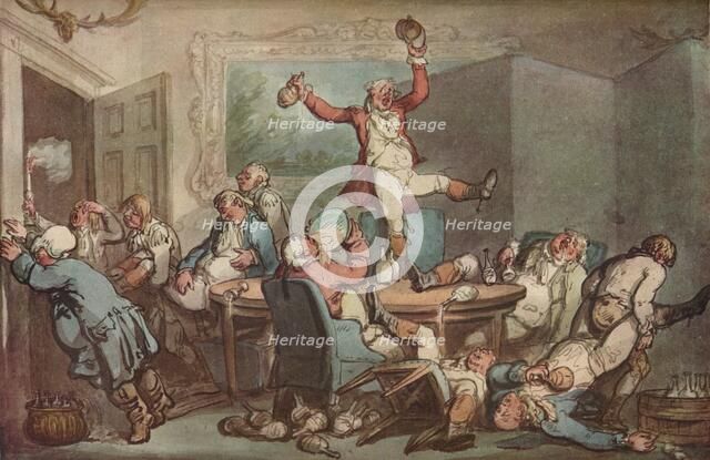 'The Hunt Supper', c1780-1825.