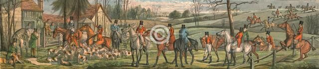 The Hunt - The Death, 1820, (1890). Artist: Henry Thomas Alken.